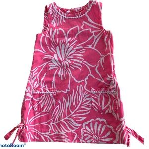Lily Pulitzer Dress Girls Size 5 Sleeveless Pink